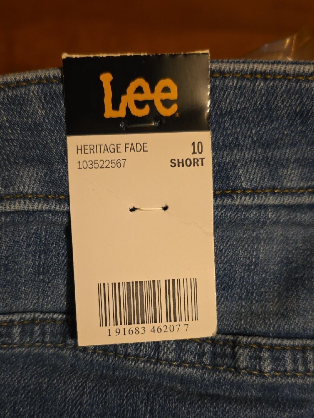 Lee Light Blue 10S Denim Jeans NWT - Picture 3 of 5
